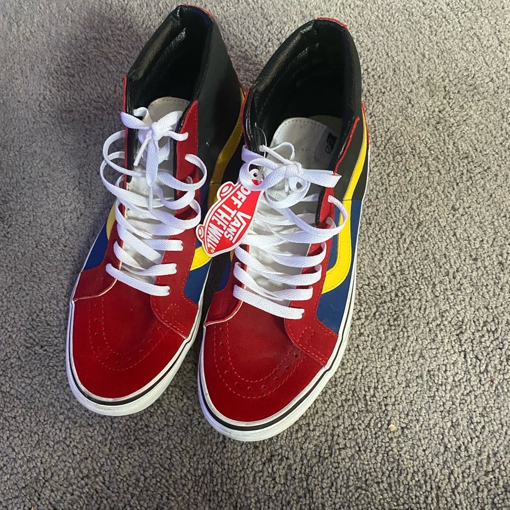 High Top Vans (Close to Brand New)
